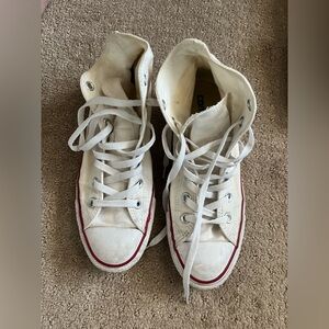White high top converse